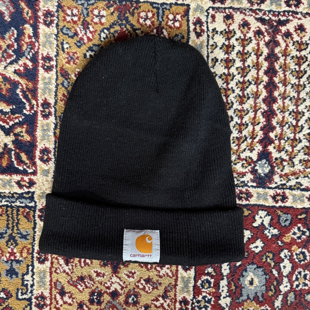 Carhartt Black Knit Beanie